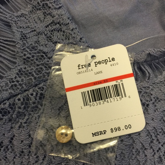 Free People Lace Open Back Dress - Picture 7 of 7